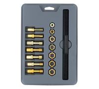 Lang Tools 2584 15-Piece Metric Thread Restorer Set, Black, Gray