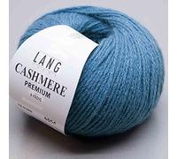 Lang Yarns Cashmere Premium - Colour: Pacific (0288) - 25 g/Approximately 115 m of Wool