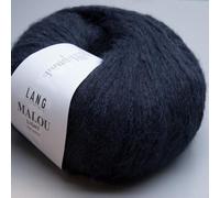 Lang Yarns Malou Light 025 Midnight Navy Wool 50 g
