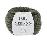Lang Yarns Merino 70 - Olive (0198) 50 g/Approximately 70 m