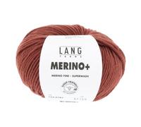 Lang Yarns Merino + - Brick (0187) - 50g/90 m