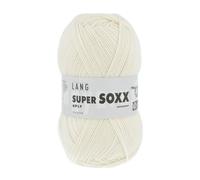 Lang Yarns Super Soxx 6 Compartment/6 Ply - Colour: Off-White (0094) - 150g/410 m Wool