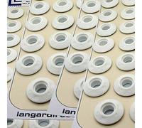 Langard 12mm White Snap 'n' Tap Eyelets Pack of 100pcs