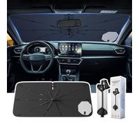 LANGBEAN [Upgraded] Windshield Sunshade for Cupra Formentor 2020-2026, Foldable Sun Shade Blocks UV Rays & Heat, Sun Visor Protector Easy Install & Fold Accessories for Summer