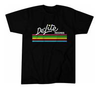 LANGBIRUI De-Lite Records Promo T-Shirt - Funk Mens Black L