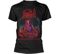 LANGBIRUI Death 'Scream Bloody Gore' T-Shirt - Men Black M