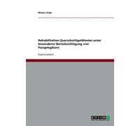 Lange - Paraplegiker. Rehabilitation Querschnittgelhmter - New paperb - L555z