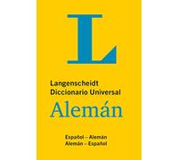 Langenscheidt Diccionario Universal Alemán: Español-Alemán/Alemán-Español (Langenscheidt Universal Dictionaries)