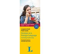 Langenscheidt Flashcards German As a Foreign Language: Learning Made Easy