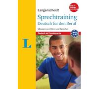 Langenscheidt grammars and study-aids: Sprechtraining Deutsch fur den Beruf (German for the Job)