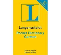 Langenscheidt Pocket Dictionary German: German - English / English - German