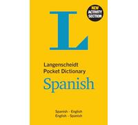 Langenscheidt Pocket Dictionary Spanish: Spanish-English/English-Spanish (Langenscheidt Pocket Dictionaries)