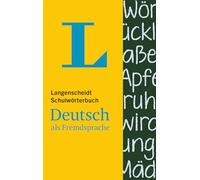 Langenscheidt Schulworterbuch Deutsch als Fremdsprache (Langenscheidt School Dictionaries)