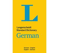 Langenscheidt Standard German Dictionary: German-English/English-German (Langenscheidt Standard Dictionaries)