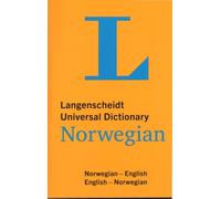 Langenscheidt Universal Dictionary Norwegian: Norwegian-english; English-norwegian