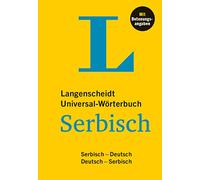 Langenscheidt Universal Serbian Dictionary: Serbian - German / German - Serbian - Hardback