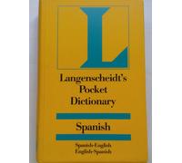 Langenscheidt's Pocket Spanish - English Dictionary