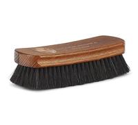 Langer & Messmer shoe brush made of fine horsehair for effective polishing of your shoes - The polishing brush for professional shoe care Individually or in a set of 2
