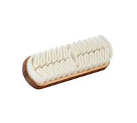 Langer & Messmer Suede Shoe Brush For All Nubuck, Velours And Suede Leather Shoes, White,