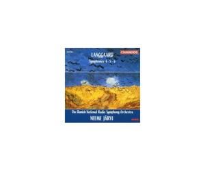 LANGGAARD/JARVI/DANISH NATIONAL RADIO ORCH: SYMPHONY 4 - CD