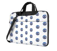 Langhbozdp Evil eyes Print Laptop Case Sleeve with Shoulder Strap,Pocket,Fits 13/14/15.6 inch Laptop Notebook