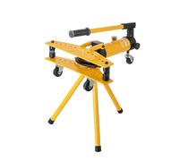 Langjiee Integral Manual Hydraulic Pipe Bender Dia 13-34mm With 6 Dies Kit 10Ton Multifunction Steel Copper Tube Bending Tool