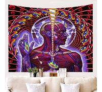 Langjitianya Tool Band Dissection Lateralus Wall Tapestry ，Tool Album Flag Poster Stickers (Lateralus)