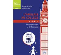 L'anglais au college: méthode complète de grammaire et de vocabulaire