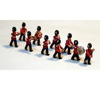 Langley Models 10 Guard Marching Band N Scale Model People Figures PAINTED A113p