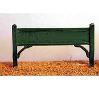 Langley Models 2 small station name boards N Scale UNPAINTED Metal Model Kit A2
