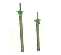 Langley Models 4 12' Platform canopy pillars OO Scale UNPAINTED Model Kit F190c2