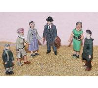 Langley Models 6 1950's on Standing figures OO Scale Metal Model PAINTED F52p