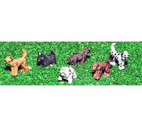 Langley Models 6 Dogs N Scale UNPAINTED Metal Model Kit A66