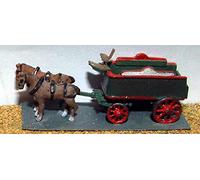 Langley Models Brewery Dray horse drawn N Scale UNPAINTED Metal Model Kit E23