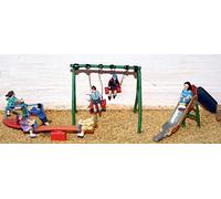Langley Models Children's Playground scene OO Scale UNPAINTED Model Kit F152