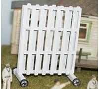 Langley Models Cricket Game Sight Screen OO Scale UNPAINTED Metal Model Kit F35b