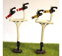 Langley Models Double post bracket Railway Signal Upper quad N Scale UNPAINTED Kit D2