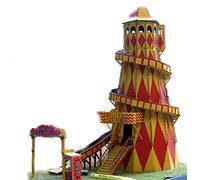 Langley Models Helter Skelter Lighthouse type OO Scale UNPAINTED Funfair Kit Q36
