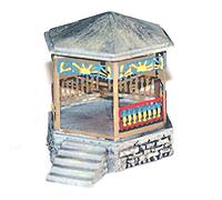 Langley Models Town Park Band Stand N Scale 1:148 UNPAINTED Metal Model Kit Model Building A102