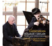 Langlois De Swarte, Theot - Théotime Langlois De Swarte/William Christie: Générations