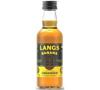 Langs Banana Jamaican 5cl Rum, 37% ABV, 5clBy Winebuyers
