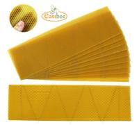 Langstroth Bee Hive Super Wired Wax Foundation Sheets x 10pcs