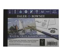 Daler-Rowney : Postcard : Pad : 12 sheets : 140lb : 300gsm : Not