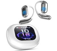 Language AI Translator Earbuds Real-time: 3-in-1 Translation Earbuds Two-Way Translating Earbuds with 144 Languages & Accents, Watch Earphones fit iOS and Android for Travel and Business (White)