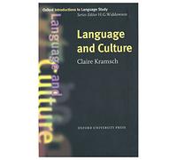 Language and Culture