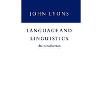 Language and Linguistics: An Introduction – Cambridge University Press