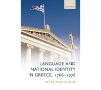 Language and National Identity in Greece, 1766-1976