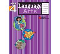 Language Arts: Grade 4 (Flash Kids Harcourt Family Learning)