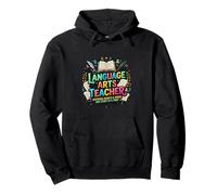 Language Arts Teacher Reading Writing Literature Education D Pullover Hoodie