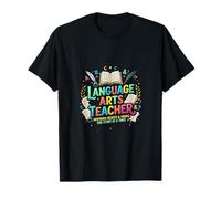 Language Arts Teacher Reading Writing Literature Education D T-Shirt